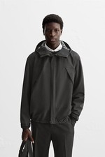 Parka impermeabile uomo Zara