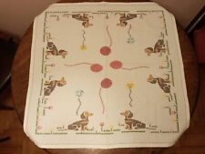 Tovaglia Interamente Ricamata A Punto Croce