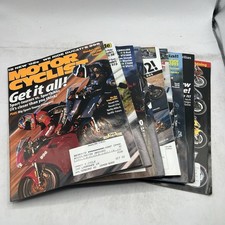 Motor Cyclist Magazine 2002 Lot 9 Issues Motorcycle Harley Ninja Yamaha Suzuki