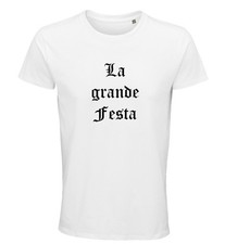 T-shirt Olly La grande festa 2025/2026 Concerti, Tour, Stadio, Palazzetti cotone