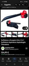Soffiatore a Scoppio 43cc 3 in