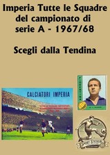 Imperia 1967/68 Tutte le Squadre da recupero Scegli dall'elenco Menu a tendina