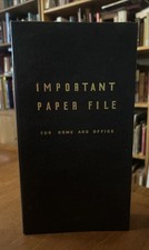 NEW Vintage Important Paper