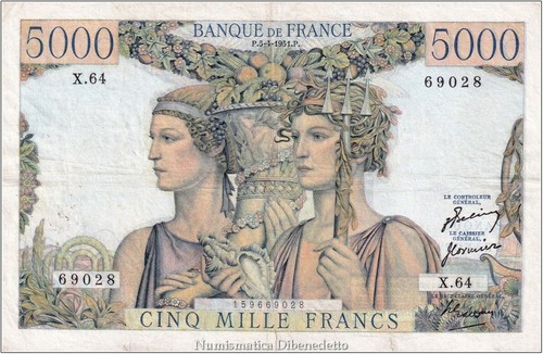 France francia 5000 - francia, /