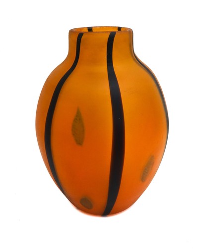 Grande vaso foglia - , vetro
