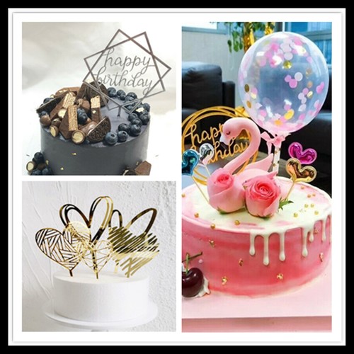 Cake topper festa compleanno - topper,