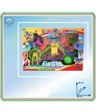 LUNA PARK GIOSTRE GIOSTRA PERSONAGGI ALTALENA SCIVOLO GIOCATTOLO GIOCO BAMBINA