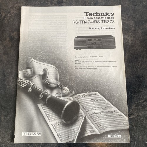 Technics manuale istruzioni - technics,