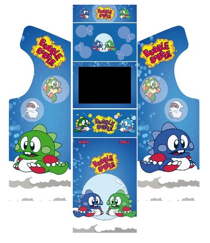 Stickers borne arcade mame - borne, (mame
