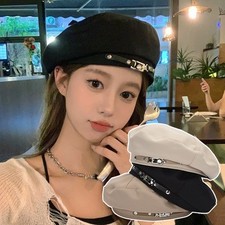 Fibryle Beret Metall Per Donne