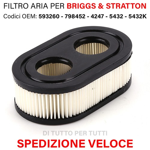 Filtro aria per - per, briggs