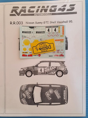 Decals nissan sunny gti - decals,