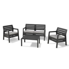 Salotto da balcone in resina