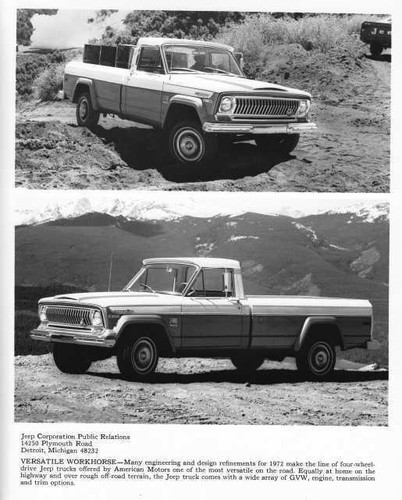 Foto stampa pickup jeep - pickup,