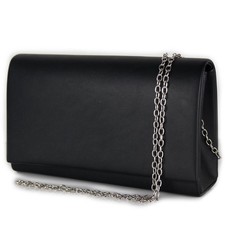 Pochette nera cerimonia