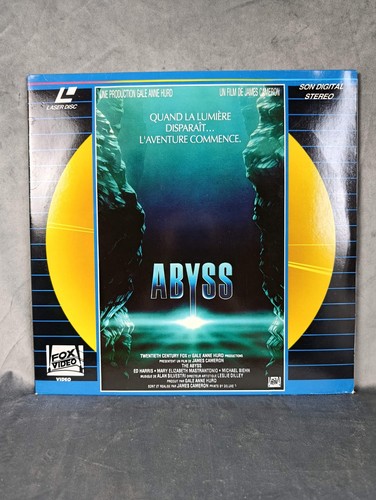 Abyss laser disc cdv - cdv, vintage