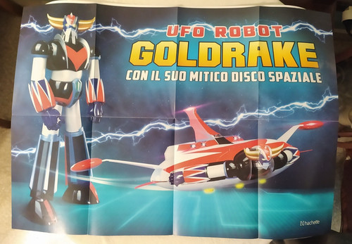 Poster ufo robot goldrake - ufo,