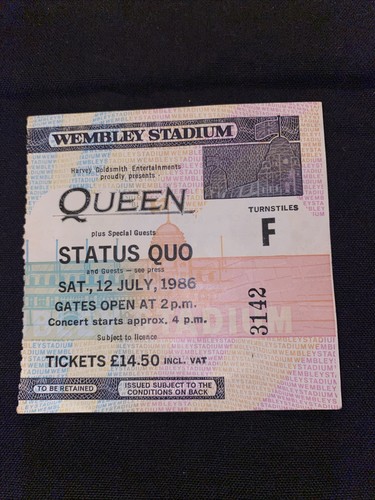 Biglietto concerto queen - biglietto,