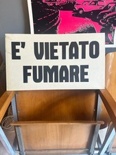 Cartonato pubblicitario - Vietato Fumare