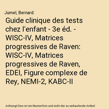 Guide clinique des tests chez