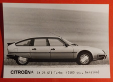 PHOTO FOTO CITROEN CX 25 GTI TURBO 2500 CC. BENZINA ( F 34 )