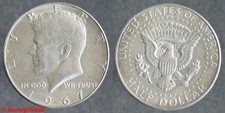 USA ! Half dollar Kennedy 1967