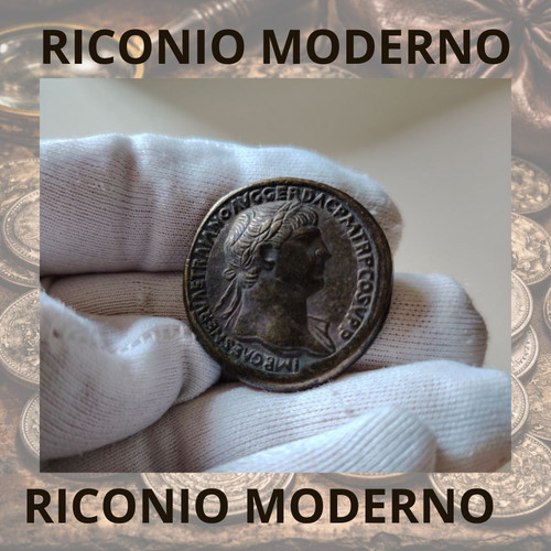 Sesterzio traiano busto - sesterzio,