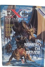 EXC Excalibur rivista Adventure games Stratelibri Prima Ed 1992 Giochi Ruolo