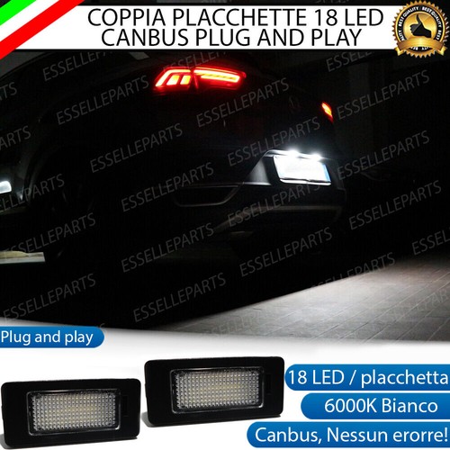 Coppia placchette led luci - coppia,