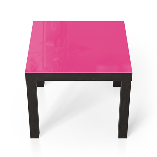 Deqori tavolino rosa - tavolino, vetro