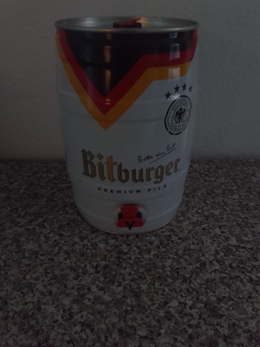 Botte birra litri bitburger - birra, 5