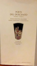 Poeti del duecento vol tomo - vol.,