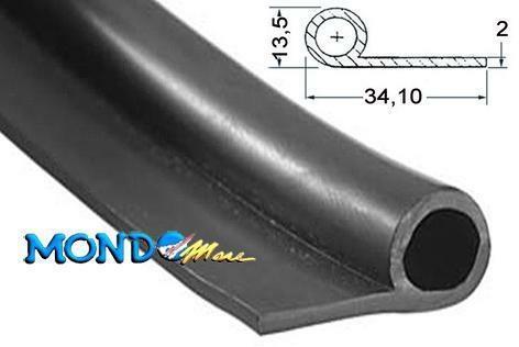 Profilo gomma 3x36x12mm - profilo,