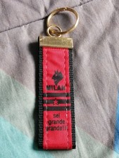 Portachiavi Milan Curva Sud Milano Calcio No Sciarpa Adesivo Toppa Spilla...