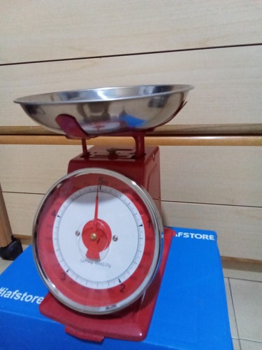 Bilancia cucina rossa - da,