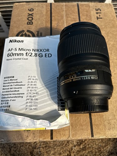 Nikon micro nikkor - micro, 60