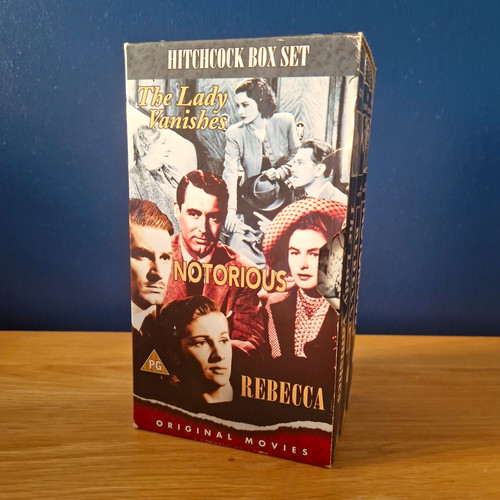 Cinema club hitchcock vhs - hitchcock,