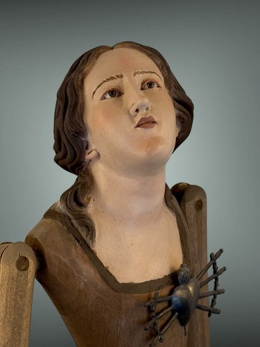 Manichino devozione madonna - manichino,