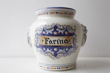 Antico vaso da cucina in ceramica siciliano (manifattura di Erice)