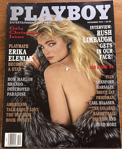Playboy magazine december 1993 - magazine,