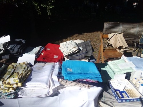 Tessuto scampoli vari - tessuto,