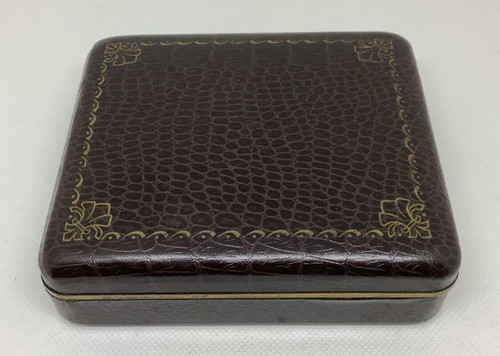 Scatola rigida vintage - , pelle