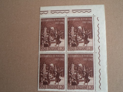 Quartina angoli francobolli - d'angoli,