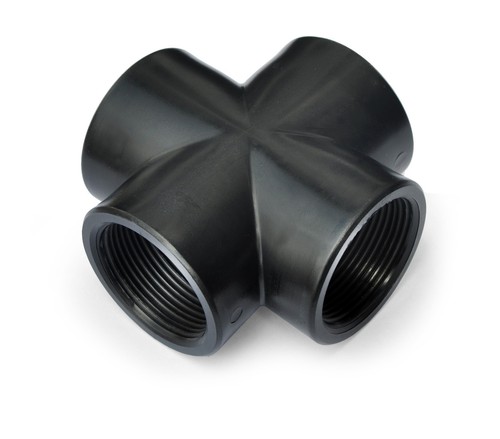 Raccordo plastica croce - plastica,