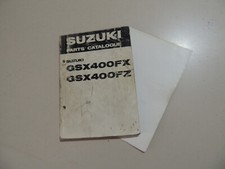 Catalogo ricambi Suzuki GSX