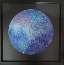 Quadro Luna Azzurra di Paola Romano.  
