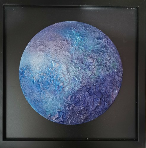 Quadro luna azzurra - quadro, di