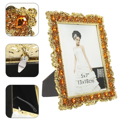 Rhinestone photo frame - photo,