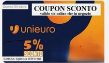 UNIEURO coupon voucher buono
