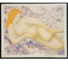 Alain Bonnefoit Nu avec